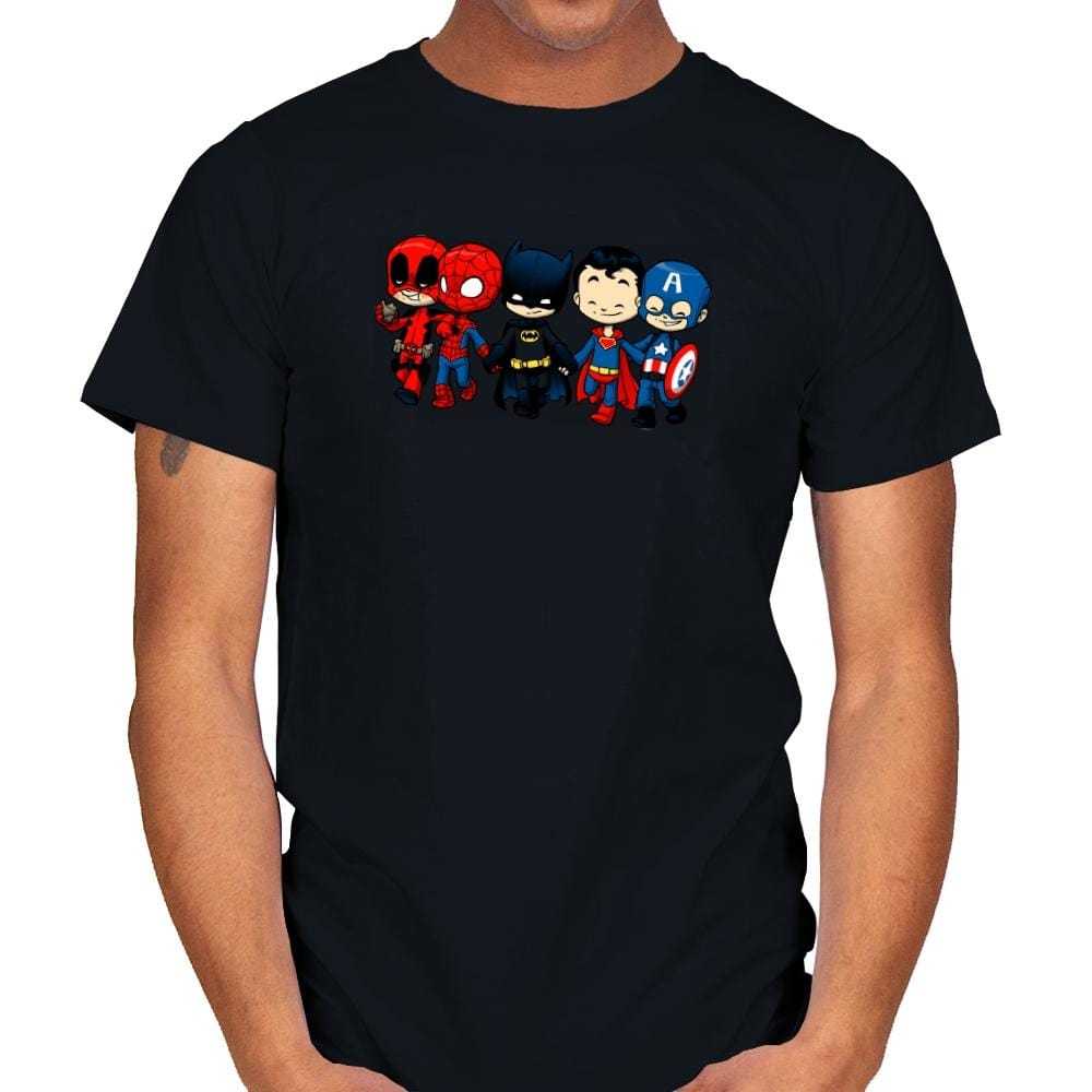 Super Cross Over Bros - Miniature Mayhem - Mens T-Shirts RIPT Apparel Small / Black
