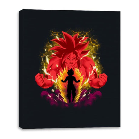 Super Daima  - Canvas Wraps Canvas Wraps RIPT Apparel 16x20 / Black