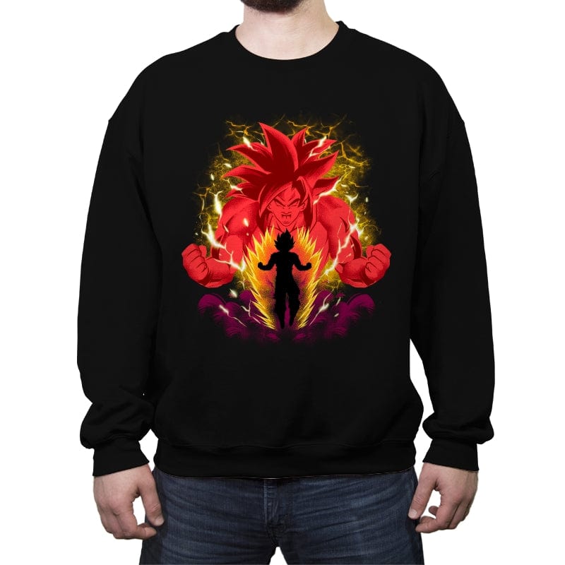 Super Daima  - Crew Neck Sweatshirt Crew Neck Sweatshirt RIPT Apparel Small / Black