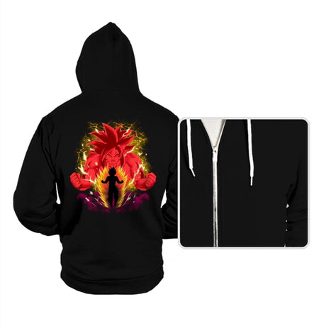 Super Daima  - Hoodies Hoodies RIPT Apparel Small / Black