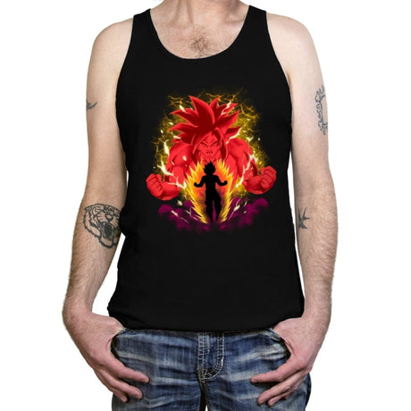 Super Daima  - Tanktop Tanktop RIPT Apparel X-Small / Black