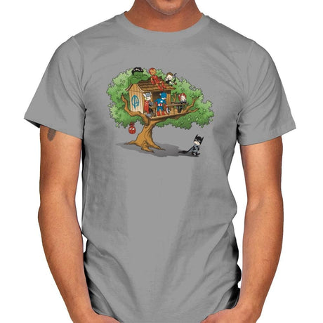 Super-Exclusive Club - Miniature Mayhem - Mens T-Shirts RIPT Apparel Small / Sport Grey