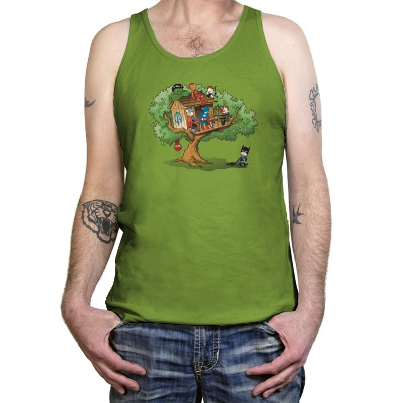 Super-Exclusive Club - Miniature Mayhem - Tanktop Tanktop RIPT Apparel X-Small / Leaf