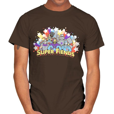 Super Fiends - Best Seller - Mens T-Shirts RIPT Apparel Small / Dark Chocolate