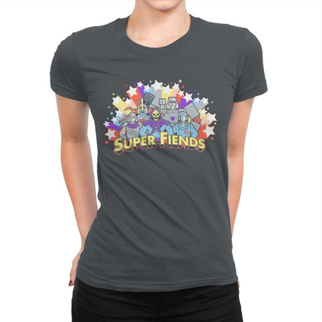 Super Fiends - Best Seller - Womens Premium T-Shirts RIPT Apparel Small / Heavy Metal