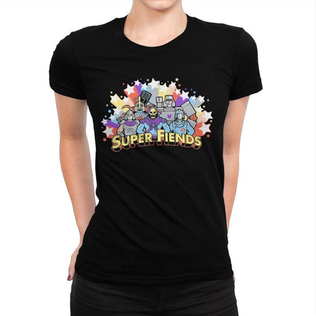 Super Fiends - Best Seller - Womens Premium T-Shirts RIPT Apparel Small / Indigo