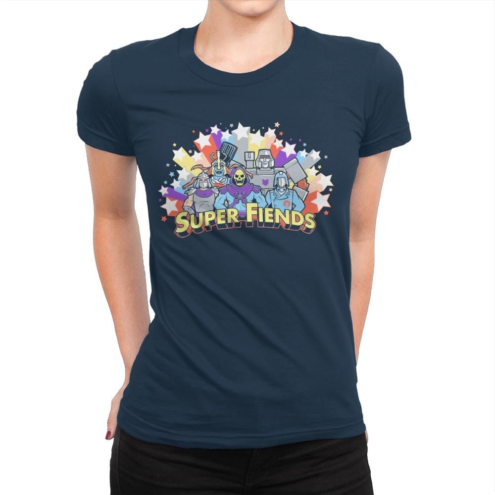 Super Fiends - Best Seller - Womens Premium T-Shirts RIPT Apparel Small / Midnight Navy