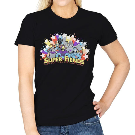 Super Fiends - Best Seller - Womens T-Shirts RIPT Apparel Small / Black