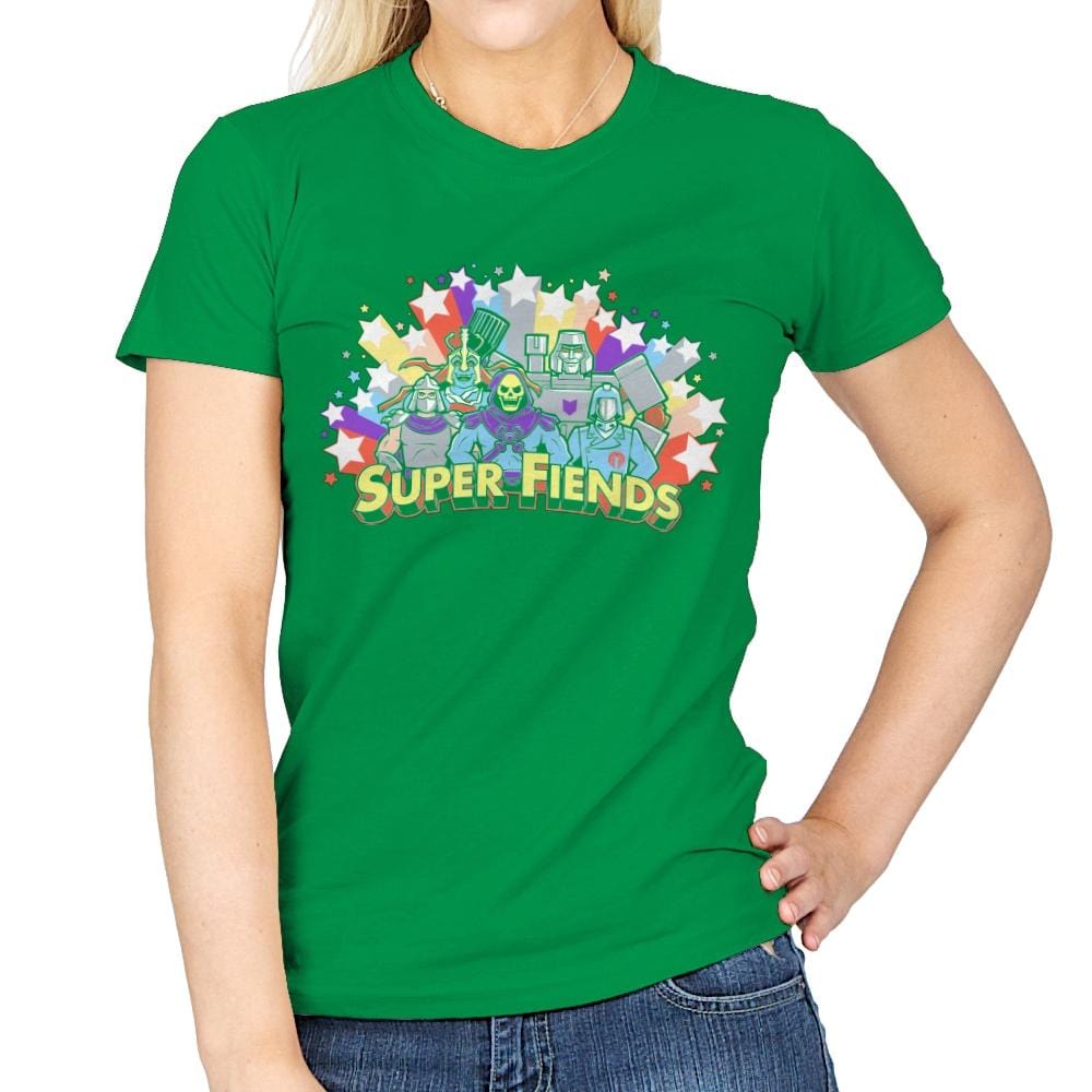 Super Fiends - Best Seller - Womens T-Shirts RIPT Apparel Small / Irish Green
