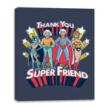 Super Friend - Anytime - Canvas Wraps Canvas Wraps RIPT Apparel 16x20 / Navy