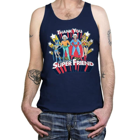 Super Friend - Tanktop Tanktop RIPT Apparel X-Small / Navy