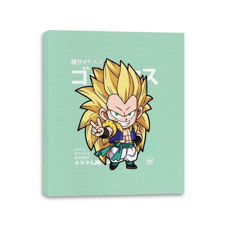 Super Ghost Kamikaze Attack - Canvas Wraps Canvas Wraps RIPT Apparel 11x14 / Mint Green