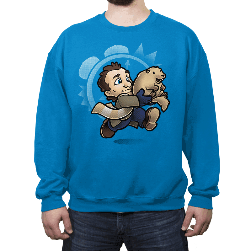 Super Groundhog Bros. - Crew Neck Crew Neck RIPT Apparel