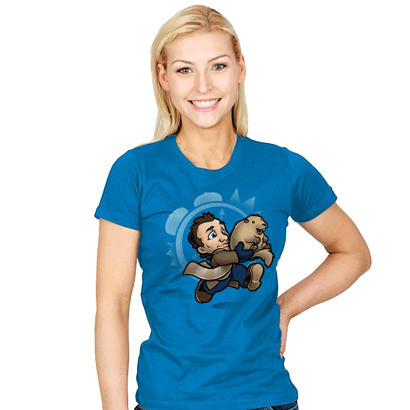 Super Groundhog Bros. - Womens - Juniors T-Shirts RIPT Apparel
