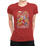 Super HB Heroes - Womens Premium T-Shirts RIPT Apparel Small / Red
