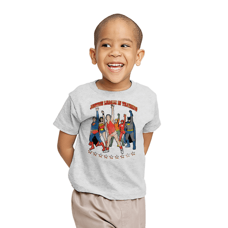 Super Hero Workout - Youth T-Shirts RIPT Apparel