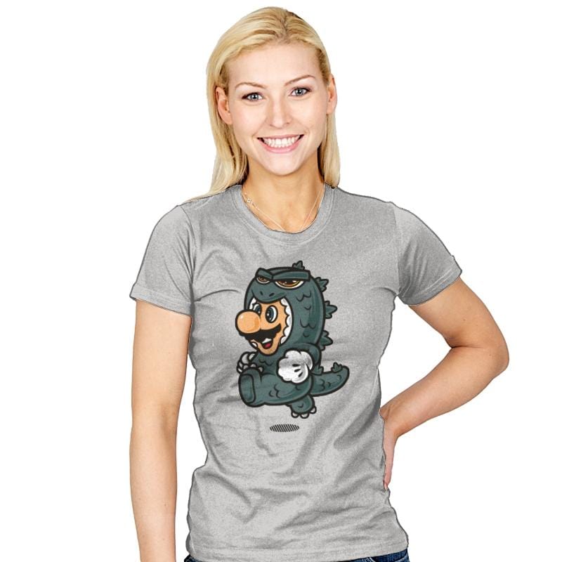 Super Jump Gojira - Womens T-Shirts RIPT Apparel
