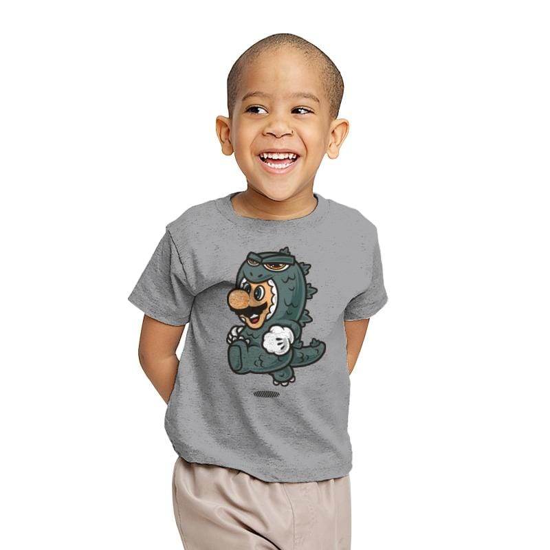 Super Jump Gojira - Youth T-Shirts RIPT Apparel
