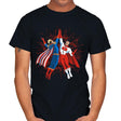Super Maniac Friends - Mens T-Shirts RIPT Apparel Small / Black