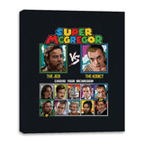 Super McGregor - Canvas Wraps Canvas Wraps RIPT Apparel 16x20 / Black