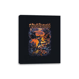 Super Metalvania - Canvas Wraps Canvas Wraps RIPT Apparel 8x10 / Black