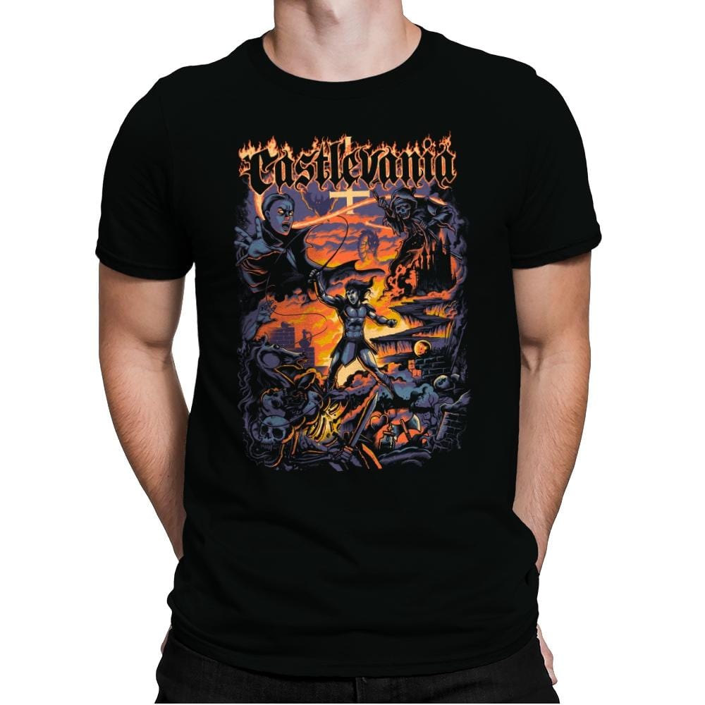 Super Metalvania - Mens Premium T-Shirts RIPT Apparel Small / Black