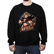 Super Models - Crew Neck Sweatshirt Crew Neck Sweatshirt RIPT Apparel Small / Black