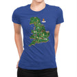 Super Monty World - Womens Premium T-Shirts RIPT Apparel Small / Royal