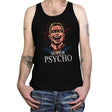 Super Psycho - Tanktop Tanktop RIPT Apparel X-Small / Black