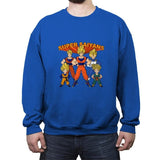 Super Saiyans - Crew Neck Sweatshirt Crew Neck Sweatshirt RIPT Apparel Small / Royal