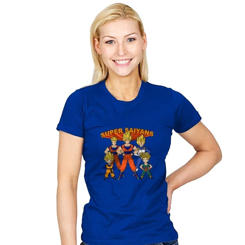 Super Saiyans - Womens T-Shirts RIPT Apparel