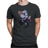 Super Shredder World - Mens Premium T-Shirts RIPT Apparel Small / Heavy Metal