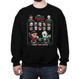 Super Slasher Fighter - Crew Neck Sweatshirt Crew Neck Sweatshirt RIPT Apparel Small / Black