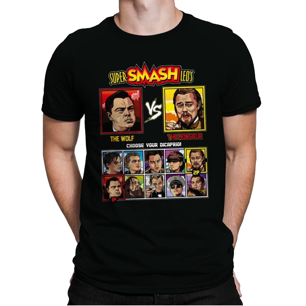 Super Smash Leos - Mens Premium T-Shirts RIPT Apparel Small / Black