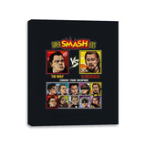 Super Smash Leos - Retro Fighter Series - Canvas Wraps Canvas Wraps RIPT Apparel 11x14 / Black