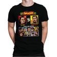 Super Smash Leos - Retro Fighter Series - Mens Premium T-Shirts RIPT Apparel Small / Black