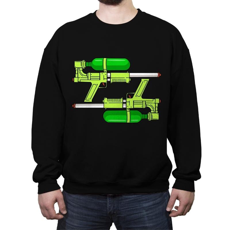 Super Soaked - Crew Neck Sweatshirt Crew Neck Sweatshirt RIPT Apparel Small / Black