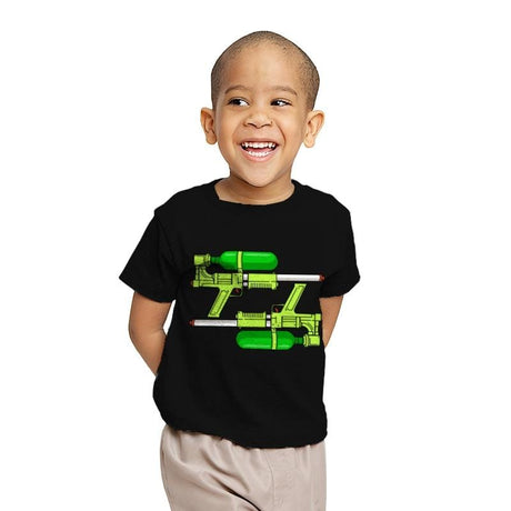 Super Soaked - Youth T-Shirts RIPT Apparel X-small / Black