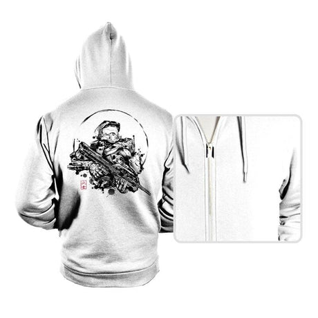 Super Soldier-e - Hoodies Hoodies RIPT Apparel Small / White