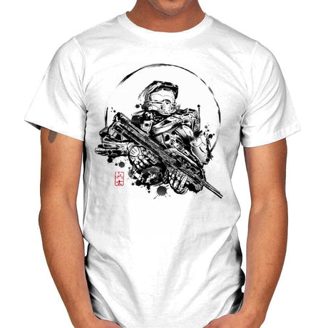 Super Soldier-e - Mens T-Shirts RIPT Apparel Small / White