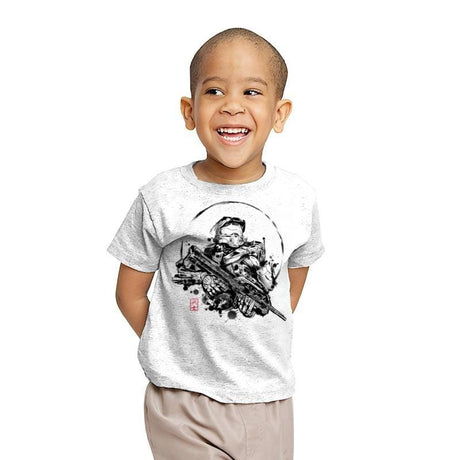 Super Soldier-e - Youth T-Shirts RIPT Apparel X-small / White