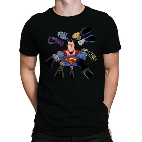 Super Surrounded  - Mens Premium T-Shirts RIPT Apparel Small / Black