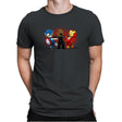 Super Tiresome - Miniature Mayhem - Mens Premium T-Shirts RIPT Apparel Small / Heavy Metal