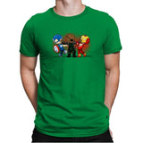 Super Tiresome - Miniature Mayhem - Mens Premium T-Shirts RIPT Apparel Small / Kelly Green