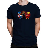 Super Tiresome - Miniature Mayhem - Mens Premium T-Shirts RIPT Apparel Small / Midnight Navy