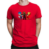 Super Tiresome - Miniature Mayhem - Mens Premium T-Shirts RIPT Apparel Small / Red