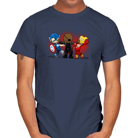 Super Tiresome - Miniature Mayhem - Mens T-Shirts RIPT Apparel Small / Navy