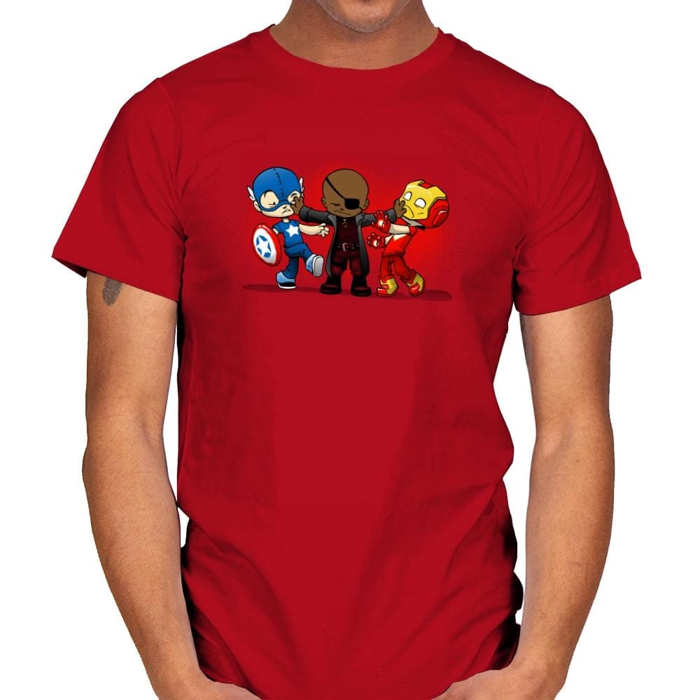 Super Tiresome - Miniature Mayhem - Mens T-Shirts RIPT Apparel Small / Red