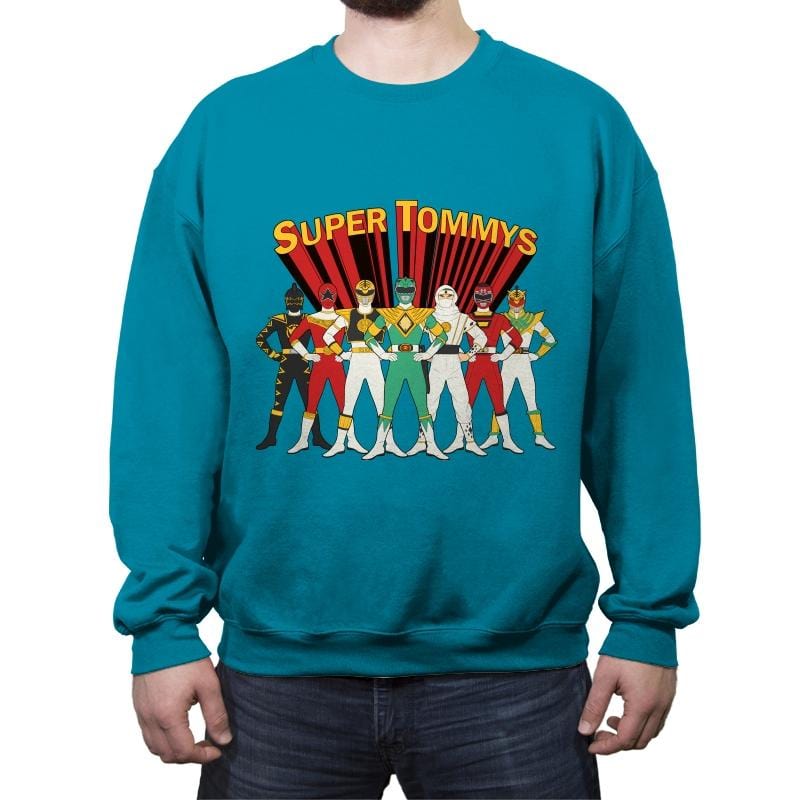 Super Tommys - Crew Neck Sweatshirt Crew Neck Sweatshirt RIPT Apparel Small / Antique Sapphire