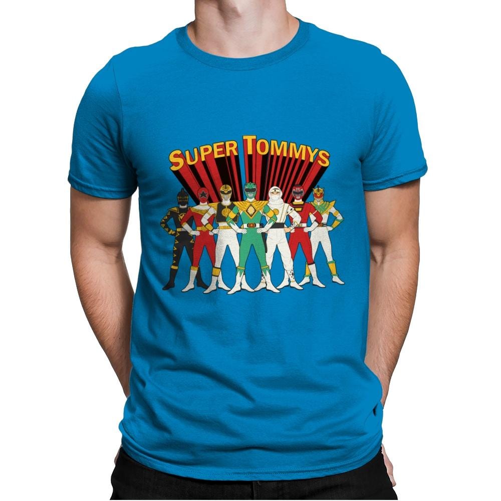 Super Tommys - Mens Premium T-Shirts RIPT Apparel Small / Turqouise